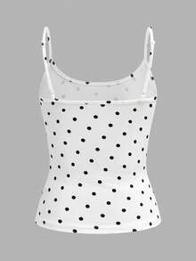 Comfortcana Bộ 3 áo hai dây croptop họa tiết chấm bi retro dành cho nữ, thích hợp cho các hoạt động mùa hè, phong cách đường phố, sân bay, thời trang thanh lịch, lễ hội âm nhạc, mặc nhà, đi biển, tiệc tùng, đám cưới, sinh nhật, kỳ nghỉ, phong cách Y2K. - Nhiều màu - Xem 6