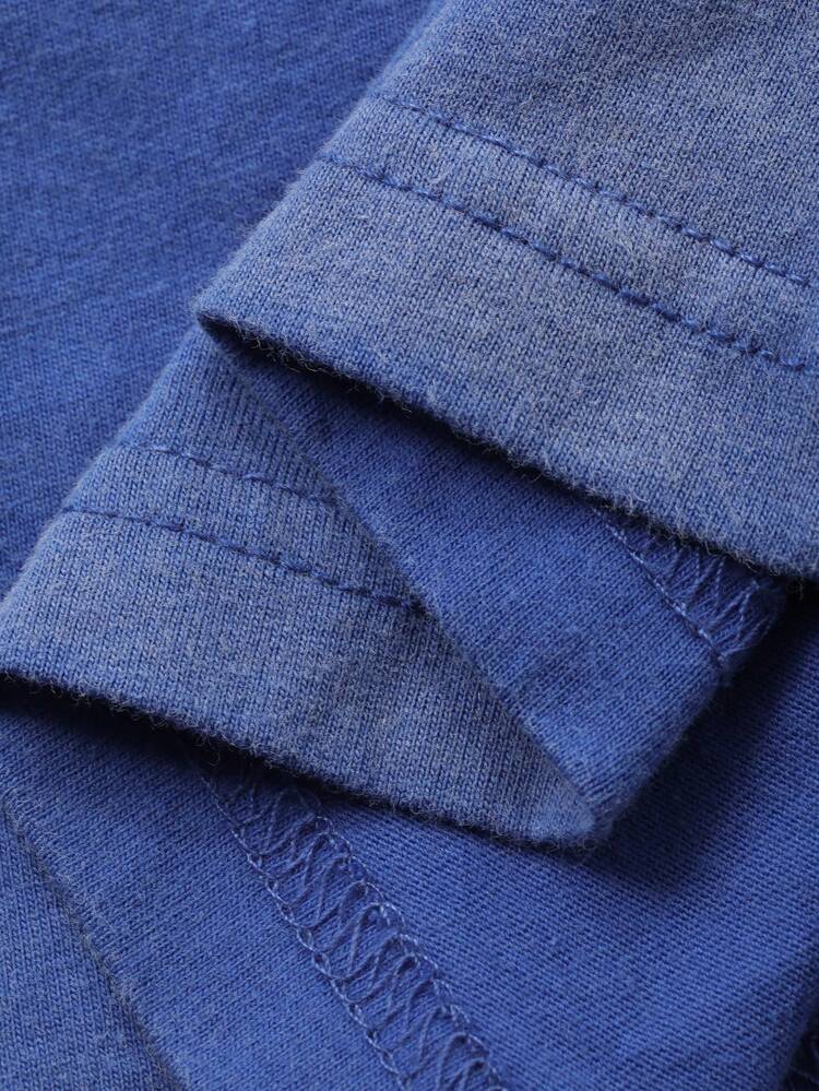 Toddler Boys' Casual Round Neck Short Sleeve Top, Summer