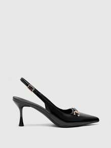 CUCCOO BIZCHIC Women Heeled Sandals Spring Shoes Summer - Black - View 2