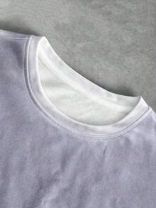 PAVTROS Men's Summer Casual Fashion Street Ombre Loose Tank Top And Drawstring Waist Shorts Set, Commuting Daily Wear - Multicolor - View 3