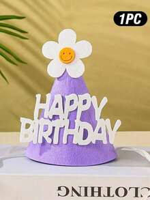 可折叠花朵生日帽 - 派对拍照道具、蛋糕装饰及场景布置 - 多色-5個顏色 - 查看 12