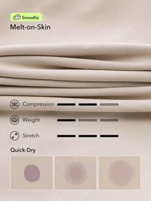 OutZeal Women Sports Tee Daily Casual Quick Drying Stretch Long Sleeve Square Collar Slim Tops - Apricot - View 4