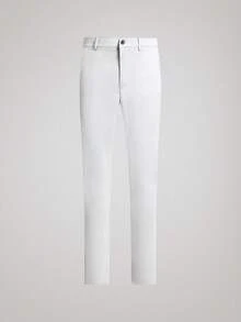 Officeau 男士休闲西装套装，包括夹克和裤子，适合春秋季节 - 灰色 - 查看 7