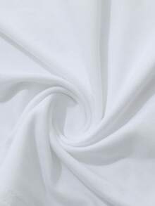 SUMWON 宽松版型旅行印花西班牙瓦伦西亚佩尼斯科拉小镇日落棕榈树短袖圆领T恤 夏季度假休闲图案T恤 - 白色 - 查看 5