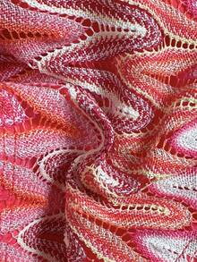 SoleilVie 女士彩虹波浪条纹露背比基尼两件式泳衣，时尚性感，度假必备 - 彩色 - 查看 8