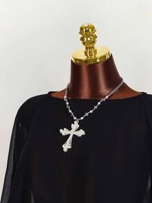 Amplova Áo khoác ngoài nữ kiểu dáng bất đối xứng, gợi cảm, phá cách, đính sequin, thích hợp cho các lễ hội âm nhạc, tiệc tùng, viền áo lấp lánh quyến rũ và dễ thương. - màu đen - Xem 9