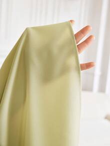 Al Najma Đầm dự tiệc cocktail thanh lịch, tay bồng, cổ chữ V, đính đá thủ công, thích hợp cho kỳ nghỉ. - Màu vàng - Xem 8