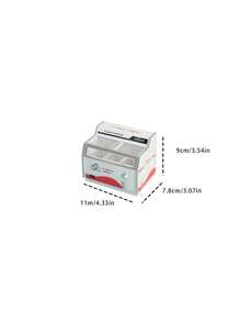 MINKOJA MINKOJA Đồ chơi thu nhỏ, Tủ lạnh thu nhỏ 1/3, Tủ đông đứng thu nhỏ kiểu siêu thị, Mô hình trang trí - Lý tưởng để trưng bày trên bàn làm việc và làm đồ thủ công mỹ nghệ, Nhựa, Mô hình nhà búp bê thu nhỏ, Hoàn hảo để trang trí phòng, Lễ Phục sinh, Quà tặng Lễ Phục sinh, Ngày thiếu nhi - Nhiều màu - Xem 5