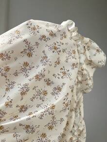 Elamini 女士碎花抹胸上衣 - 彩色 - 查看 4