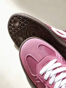 CUCCOO EASI Giày thể thao nữ thoải mái, phối màu tương phản, thích hợp mang hàng ngày, dịp Giáng sinh. - Màu đen 6 - Xem 10