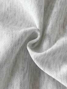 SHEIN 2件套男婴男女通用保暖印花长袖外套和松紧腰裤套装，适合通勤、上学、休闲、度假、运动、秋冬季穿着，尺码6个月至3岁，儿童服装，婴儿服装，幼儿T恤，幼儿裤子，婴儿运动服，男婴套装，婴儿街头服饰，婴儿休闲套装 - 灰色 - 查看 15