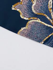 Resyla Y2K芙蓉花图案吊带露脐上衣 - 彩色 - 查看 3