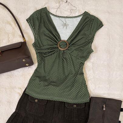 Women's Casual Polk…