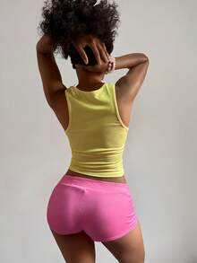 StreetHx Women's Casual 2 Pieces Set With Numeric Print - Multicolor - View 2