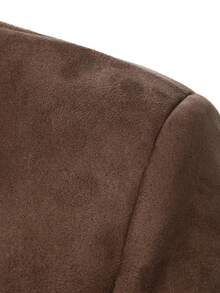 Manfinity AFTRDRK Retro Commuter Men's Suit Jacket - Coffee Brown - View 4