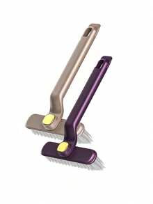 1/2件家用多功能无死角缝隙刷浴室马桶地板刷厨房旋转清洁刷 - 彩色 - 查看 13