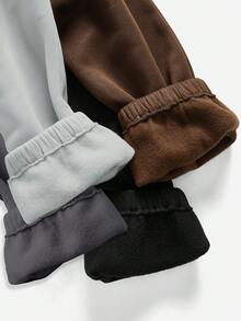 Velisys Quần jogger nữ màu trơn, cạp chun, có túi, kiểu dáng thường ngày. - Nhiều màu - Xem 5
