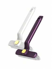 1/2件家用多功能无死角缝隙刷浴室马桶地板刷厨房旋转清洁刷 - 彩色 - 查看 18