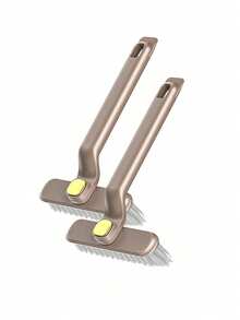 1/2件家用多功能无死角缝隙刷浴室马桶地板刷厨房旋转清洁刷 - 彩色 - 查看 12