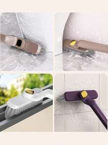 1/2件家用多功能无死角缝隙刷浴室马桶地板刷厨房旋转清洁刷 - 彩色 - 查看 8