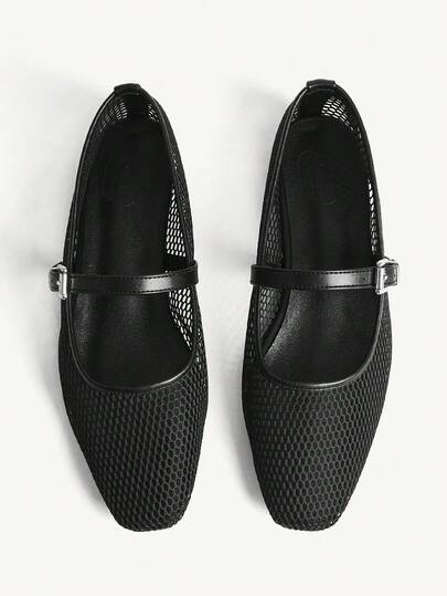 CUCCOO CHICEST Women's Summer Versatile Mesh Slip-On Flat Sandals