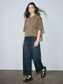 Women's New Lolita Fashion Coffee Brown Mary Jane Shoes, French British Style, Round Toe, Anti-Slip Sole, Flat Loafers, New College Style Business Formal Commuter Flats - Coffee Brown - View 9