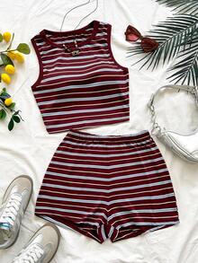 Soleia Spring/Summer New Arrival Back To School Casual Vacation Western Beach Wedding Guest Attire Graduation Brunch Women's Outfit, St. Patrick's Day Spring Break Easter Music Festival Elegant Boho Tropical Floral Print & Embroidery 2-Piece Set - Multicolor - View 1