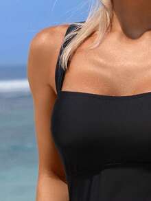 Swim Lushoire Women's Tropical Print Two Pieces Bikini Set - Multicolor - View 4