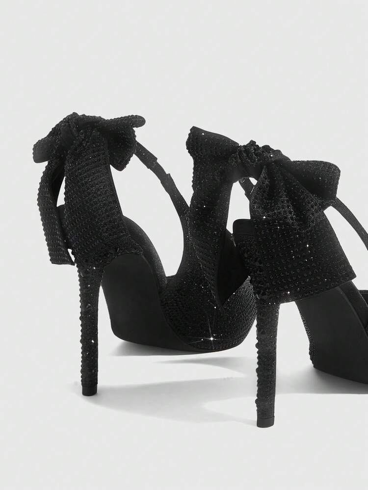 CUCCOO SZL Women Shoes Pointed Stilettos Elegant, Sweet, Romantic, Women's High Heels, Dress Shoes Afternoon Tea, Dating, Fashion Party, Workplace Wear, Elegant Wear, Basic Versatile, Halloween
