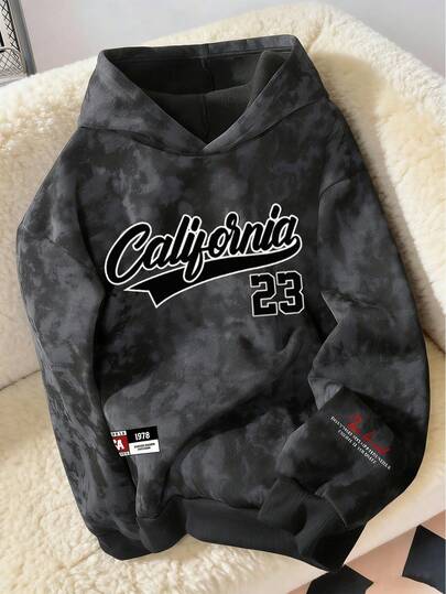 Chillumni 男士休闲宽松长袖连帽衫