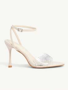 CUCCOO CHICEST Women Heeled Sandals - Beige - View 5