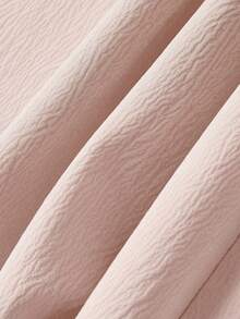 SHEIN MOD Women's Elegant Solid Color Backless Halter Dress, Summer - Baby Pink - View 6