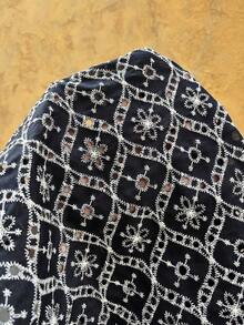 Vionelle 大码女士优雅浪漫春夏短袖刺绣迷你连衣裙，浪漫约会/外出连衣裙，蕾丝拼接A字连衣裙，婚礼宾客/毕业典礼连衣裙，浪漫连衣裙，复活节女士连衣裙，夏季女装，夏季连衣裙，女士休闲连衣裙，图案连衣裙，女士休闲连衣裙，女装，小狗图案短袖连衣裙，图案高级连衣裙，波点新款连衣裙 - 黑色 - 查看 8