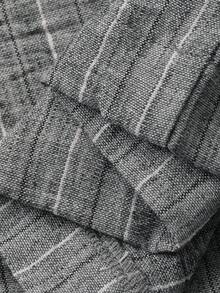 Dazy-Less Women's Casual Striped Print Loose Wide Leg Pants, Suitable For Vacation, Daily Commute Summer - Grey - View 6