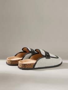 Solecia Women's Versatile Fashion Slip-On Flat Shoes For Daily Wear - Black and White - View 5