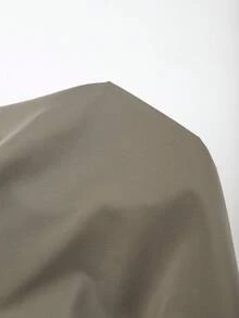 Franclia Plus Size Summer Casual Commuter Cinched Waist Short Sleeve Shirt Collar Dress Women Wrap Dress Collared Dress Shirt Dress Short Sleeve Dress Two Piece Set Women Short Sleeve Suit Dress Shirt And Skirt Set - Army Green - View 6