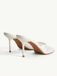 CUCCOO CHICEST Women Heeled Sandals - White - View 5