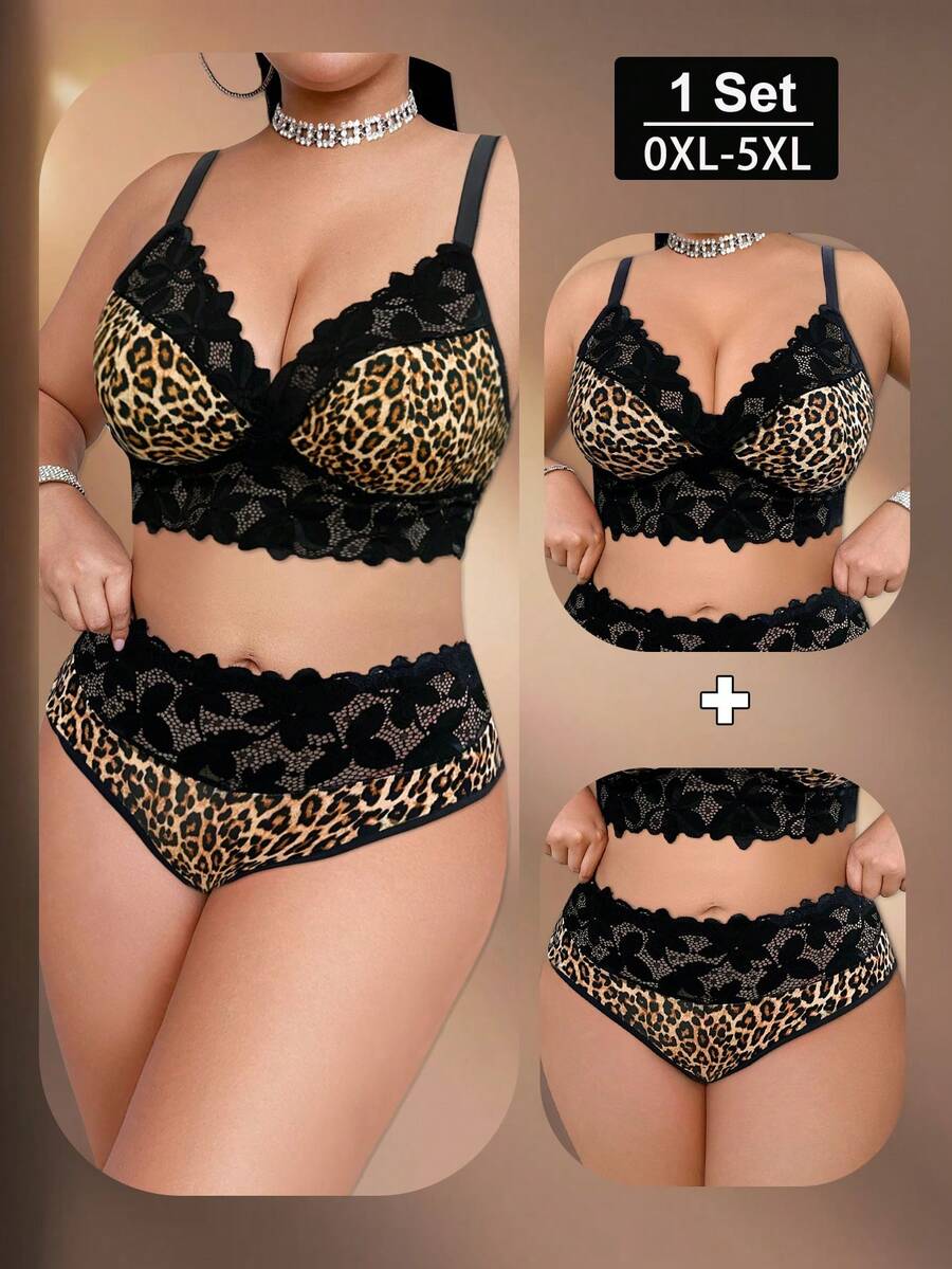 Bare Chapter Bộ áo ngực và quần lót cỡ lớn - Nhiều màu - Xem 1