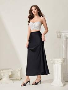 CUCCOO CHICEST 黑色细高跟凉鞋，饰有金色金属3D花朵，性感露趾女鞋 - 黑色 - 查看 10