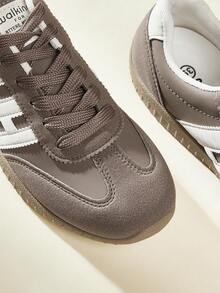 CUCCOO EASI Women's Flat-Bottomed Casual Versatile Sports Training Shoes - Brown - View 5