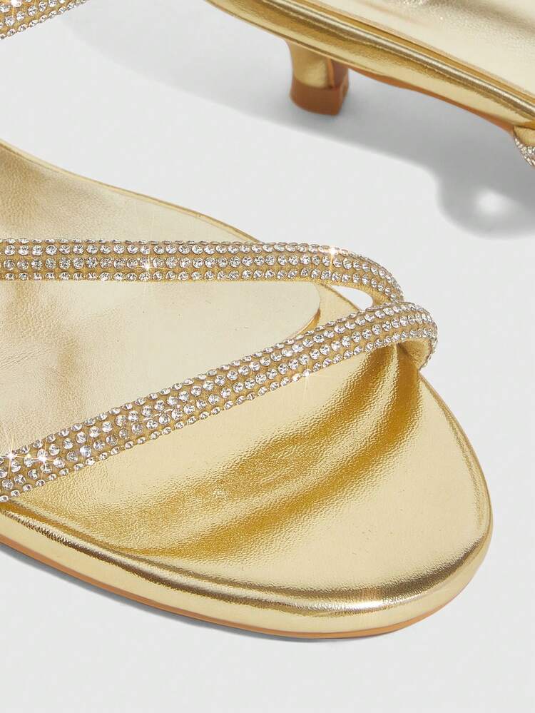 CUCCOO SZL Women's Comfortable Casual High Heel Sandals For Daily Wear, Summer Prom Heels