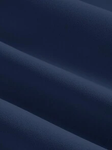 Firerie Kids NovaGlow Tween Girl Tween Girls Casual Chic Commuter Stand Collar Flared Waist Navy Blue A-Line Dress - Navy Blue - View 6