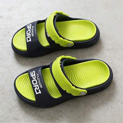 Zapatos de deporte para hombres, calzado exterior con suela gruesa antiresbaladizos y doble uso,Zapatos de verano con doble uso, suela gruesa y amortiguación para calzado fresco