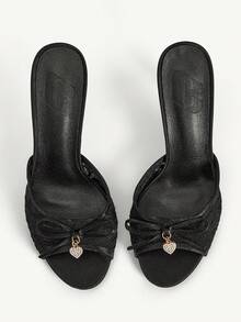 CUCCOO CHICEST Women Heeled Sandals - Black - View 5