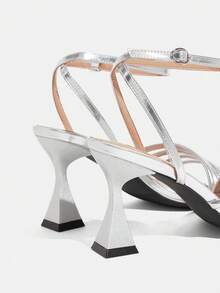 CUCCOO TILAWA 女士高跟凉鞋 - 銀色 - 查看 11