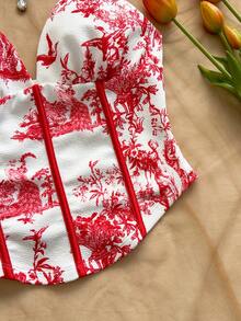 Soleia Women's Vacation Casual Floral Print Camisole - Multicolor - View 4