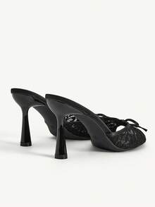 CUCCOO CHICEST Women Heeled Sandals - Black - View 4