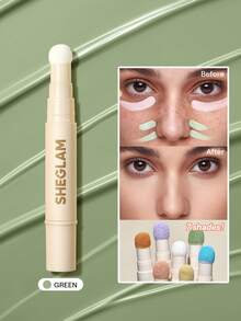 SHEGLAM Complexion Boost Color Correcting Concealer-Green - Green - View 1