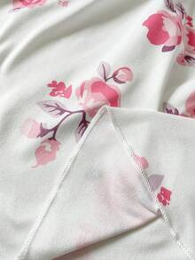 Playful Pals 3件套女童夏季碎花、爱心、蝴蝶印花荷叶边袖连衣裙套装，适合外出、休闲穿着、派对场合 - 彩色 - 查看 5