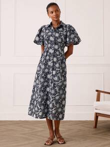 Lilora 这款优雅百搭的刺绣花卉连衣裙,采用花瓣袖设计,开襟中长款,非常适合通勤、日常穿着、休闲外出、派对、约会、聚会、休闲活动、郊游、假日、假期和暑假等场合。其他款式包括:女士花卉连衣裙、度假装、纽扣前襟连衣裙、短袖连衣裙、刺绣连衣裙、夏季连衣裙、中长连衣裙、纽扣连衣裙、泡泡袖连衣裙、泡泡袖连衣裙、中长衬衫裙、雏菊连衣裙。 - 藍色 - 查看 5